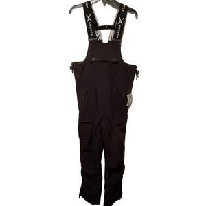 Arctix Men's Eco Friend Corkscrew Bib Overalls black small 32inseam